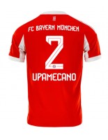 Moške Nogometnih dresov Bayern Munich Dayot Upamecano #2 Domači 2025-26 Kratki rokavi